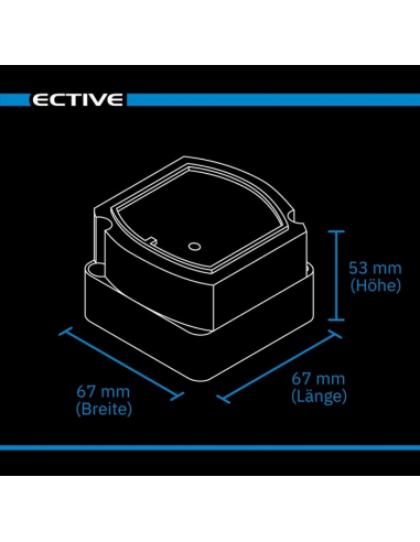 Relé de corte Ective  indicadores LED KIT IR 140 Amp.