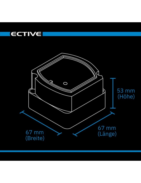 Relé de corte Ective  indicadores LED KIT IR 140 Amp. Relé de corte Ective  indicadores LED KIT IR 140 Amp.