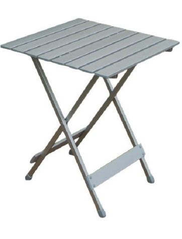 Mesa plegable auxiliar de aluminio individual