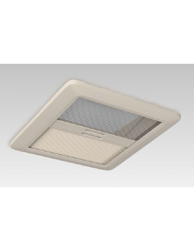 Claraboy Dometic Mini-Heki FL 400x400mm para espessura 25 a 42mm com ventilação forçada