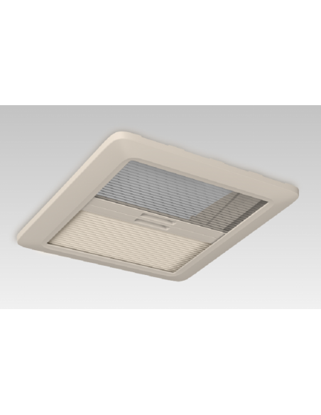Claraboy Dometic Mini-Heki FL 400x400mm para espessura 25 a 42mm com ventilação forçada