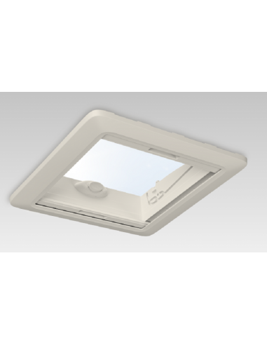 Claraboy Dometic Mini-Heki FL 400x400mm para espessura 25 a 42mm com ventilação forçada