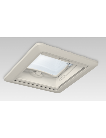 Claraboy Dometic Mini-Heki FL 400x400mm para espessura 25 a 42mm com ventilação forçada