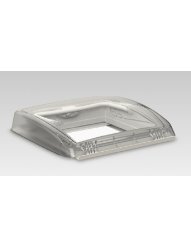 Claraboy Dometic Mini-Heki FL 400x400mm para espessura 25 a 42mm com ventilação forçada