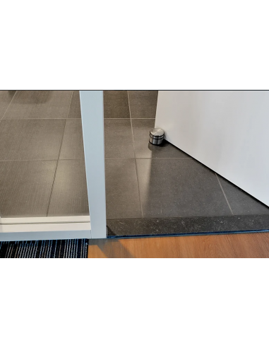 Porta in acciaio inox Ø 90mm