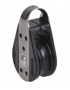 Polea cerrada mini block 8 mm rodamiento bolas 750