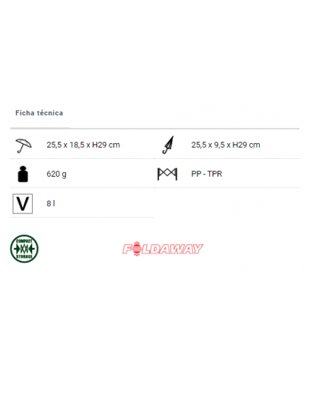 Papelera 8L Brunner Pillar