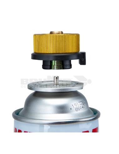 Adaptador roscado para cartucho de gas 227g Caliber Brunner