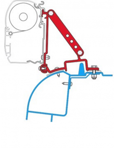 Kit adaptador Fiamma de toldo F45 para Renault Master H2 Opel Movano H2 Nissan Interstar H2