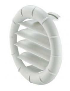 Deflector gris de aire orientable para calefacción