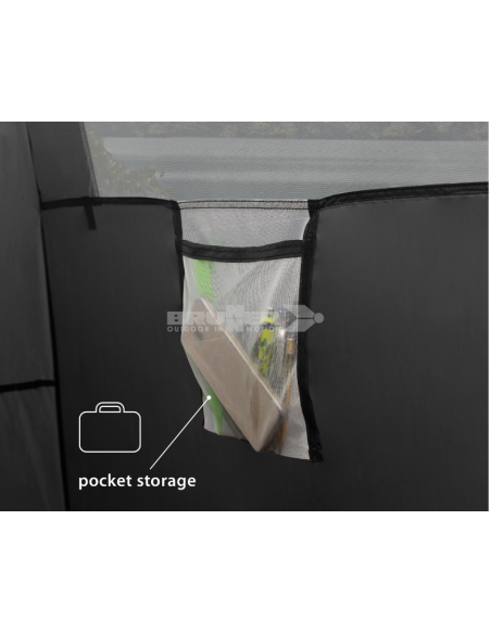 Tienda Brunner Cabina II NG gris oscuro 140x140x205 Tienda Brunner Cabina II NG gris oscuro 140x140x205