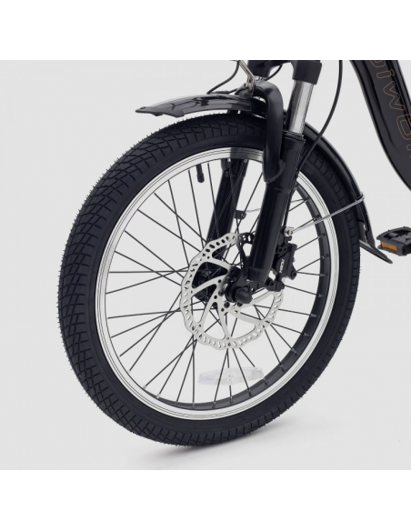 Bicicleta eléctrica Biwbik plegable Oslo Black Bicicleta eléctrica Biwbik plegable Oslo Black