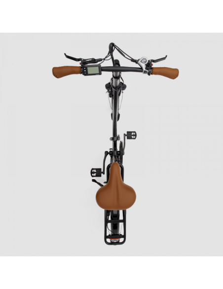 Schwarzes zusammenklappbares Elektrofahrrad Oslo Schwarzes zusammenklappbares Elektrofahrrad Oslo