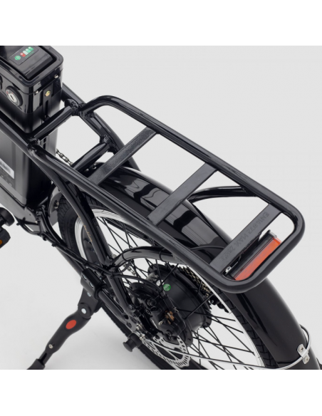 Schwarzes zusammenklappbares Elektrofahrrad Oslo Schwarzes zusammenklappbares Elektrofahrrad Oslo