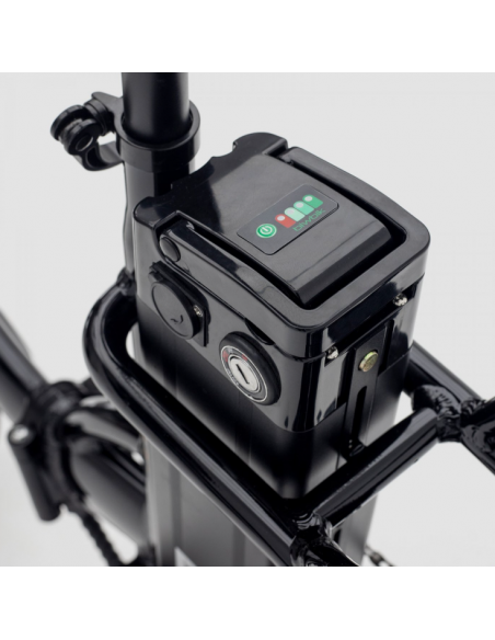 Schwarzes zusammenklappbares Elektrofahrrad Oslo Schwarzes zusammenklappbares Elektrofahrrad Oslo