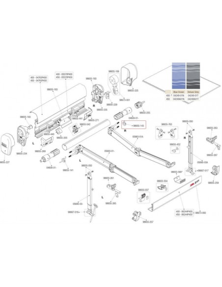 KIT MUELLE DE TORSION F45 Der