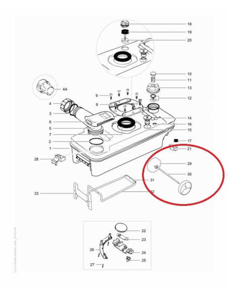 Soporte de ruedas y eje C234, C200, C220 Soporte de ruedas y eje C234, C200, C220