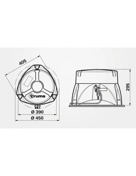 Chaudière électrique 14 litres Truma