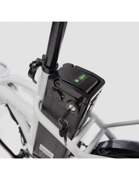 Bicicleta eléctrica Biwbik Book Sport White 12 Ah Bicicleta eléctrica Biwbik Book Sport White 12 Ah