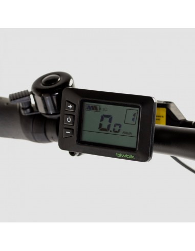 Traveller Platinum electric bike blue.