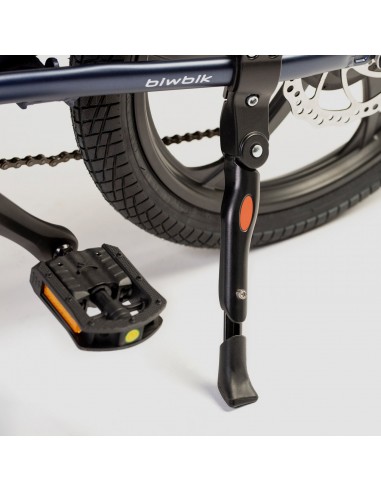 Bicicleta eléctrica Biwbik Traveller Platinum azul.