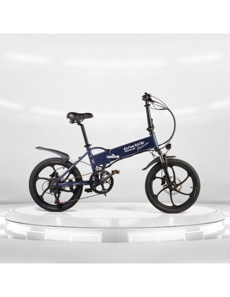 Traveller Platinum electric bike blue. Traveller Platinum electric bike blue.