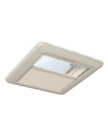 Claraboya Dometic Mini-Heki Estilo 400x400mm. Para grosso 25 a 42mm