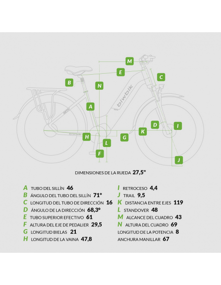 Bicicleta Eléctrica Biwbik Aktiv Bicicleta Eléctrica Biwbik Aktiv