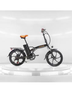 Bicicleta Eléctrica Biwbik Book Sport black and white