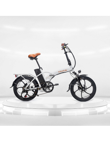 Bicicleta Eléctrica Biwbik Book Sport black and white