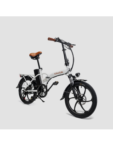 Bicicleta Eléctrica Biwbik Book Sport black and white