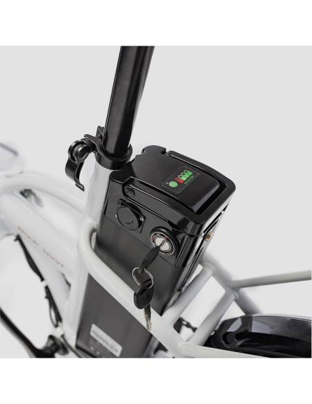 Bicicleta Eléctrica Biwbik Book Sport black and white Bicicleta Eléctrica Biwbik Book Sport black and white