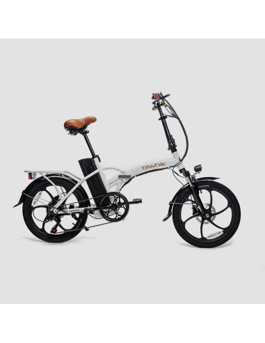 Bicicleta Eléctrica Biwbik Book Sport black and white