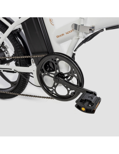 Bicicleta Eléctrica Biwbik Book Sport black and white