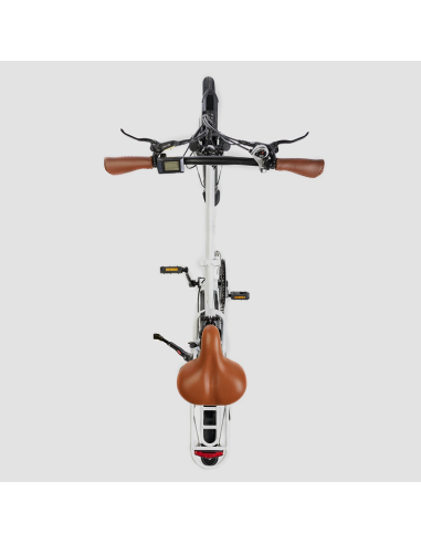 Bicicleta Eléctrica Biwbik Book Sport black and white