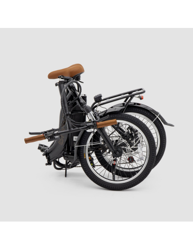 Bici elettrica nera di Oslo