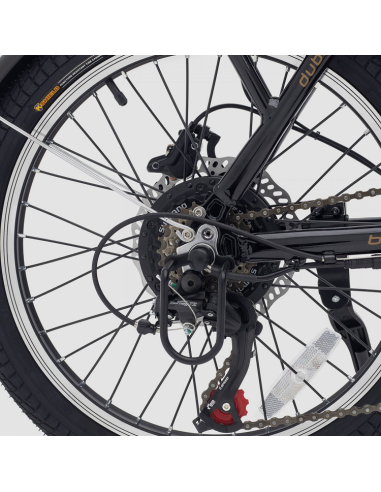 Bici elettrica nera di Oslo