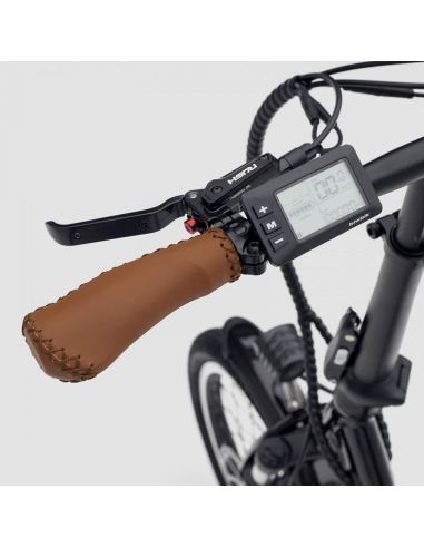 Bici elettrica nera di Oslo