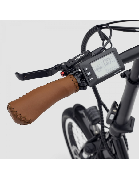 Bici elettrica nera di Oslo