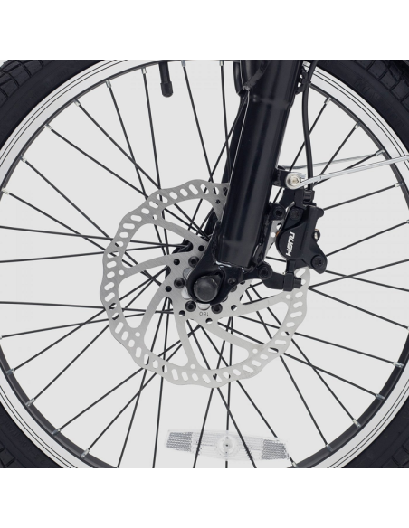 Bici elettrica nera di Oslo