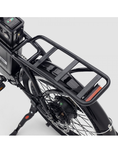 Bici elettrica nera di Oslo