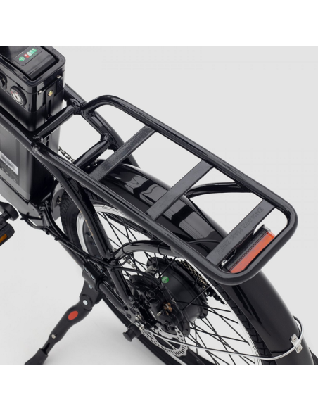 Bici elettrica nera di Oslo