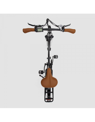 Bici elettrica nera di Oslo