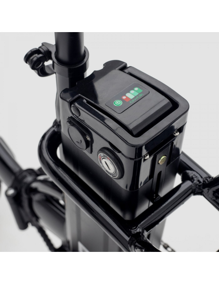 Bici elettrica nera di Oslo