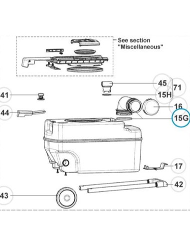 Tubo con Junta Dometic