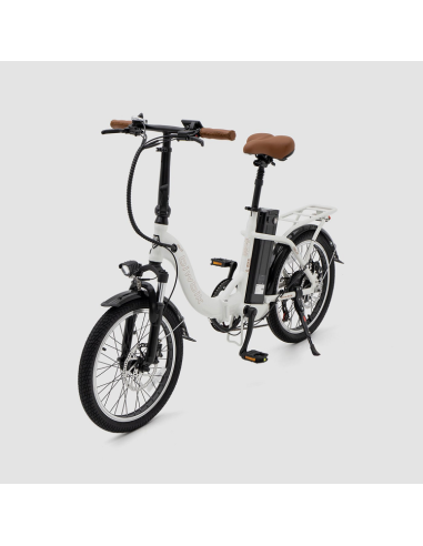 Oslo white electric bike