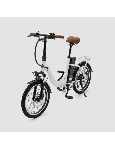 Oslo white electric bike