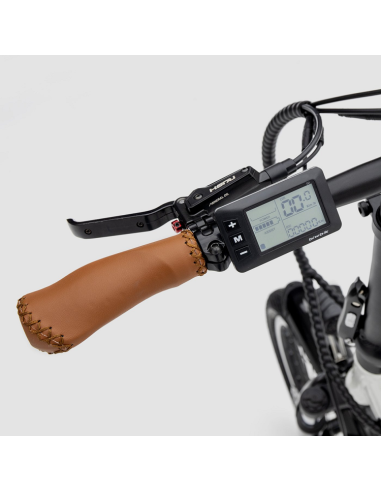 Oslo weißes elektrisches Fahrrad