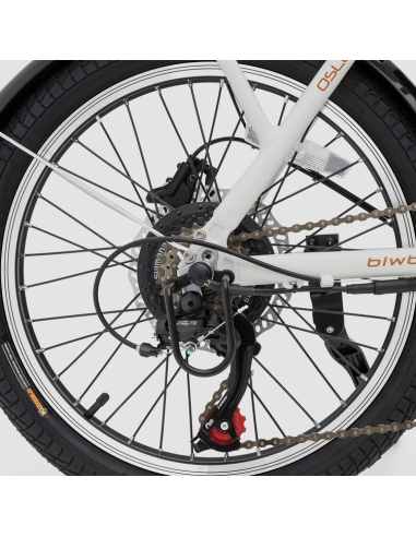 Oslo white electric bike
