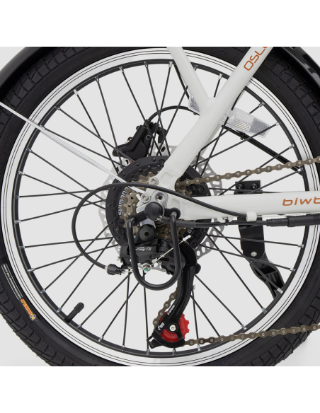 Oslo white electric bike